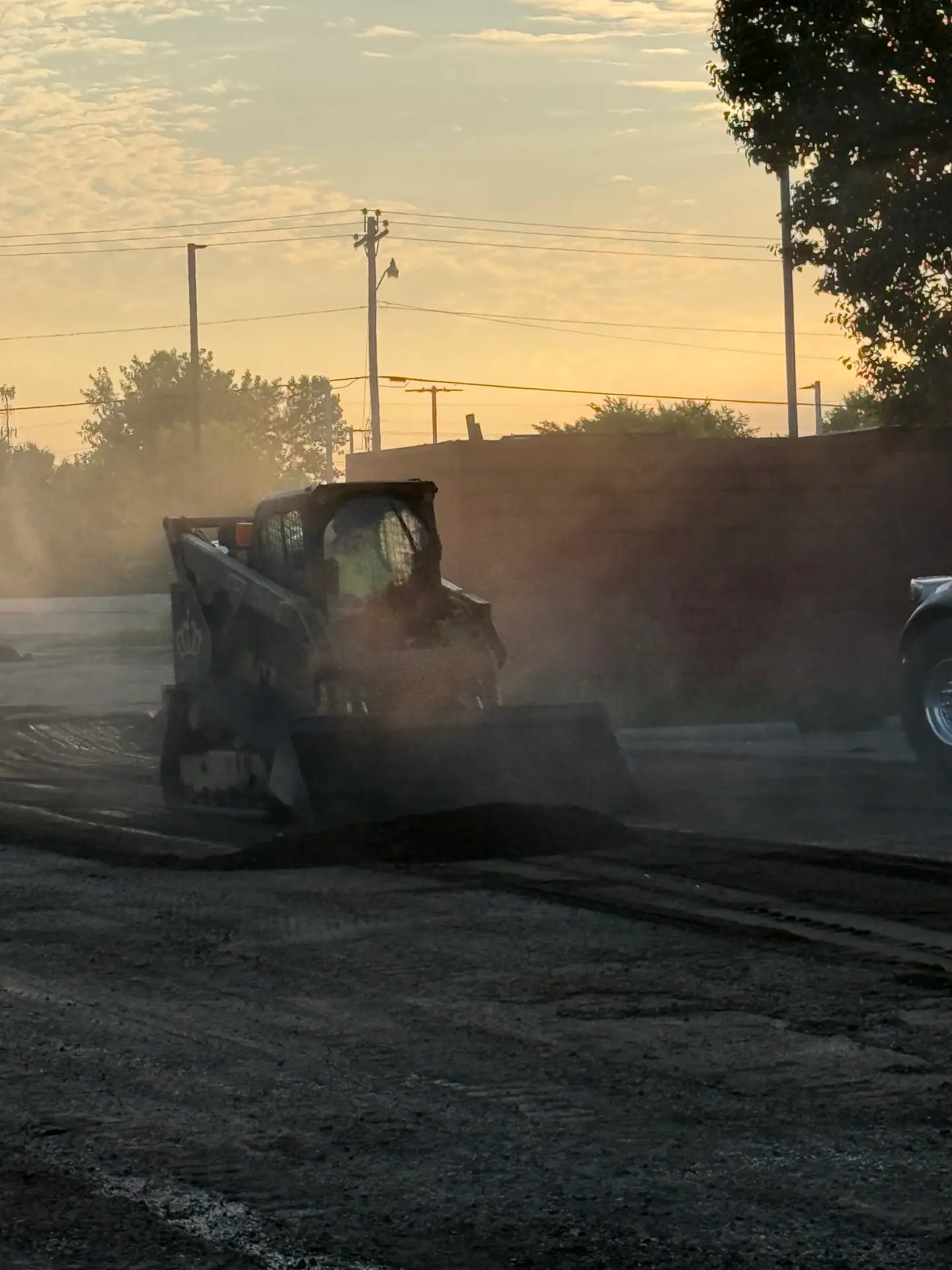 Crown Paving crew on site, the work behind the conversations at RFMA