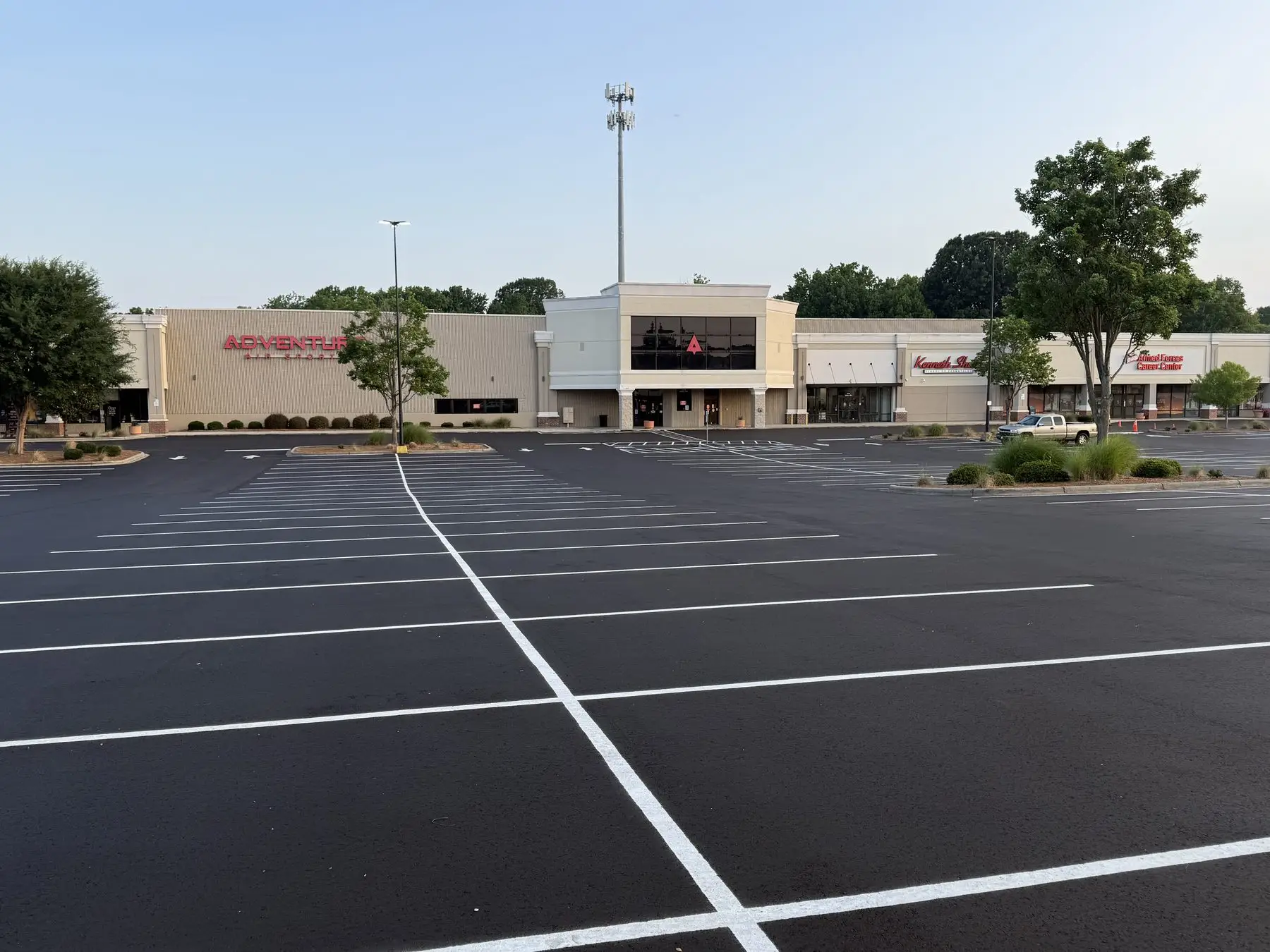 Completed work at Northeast Plaza, Rock Hill SC