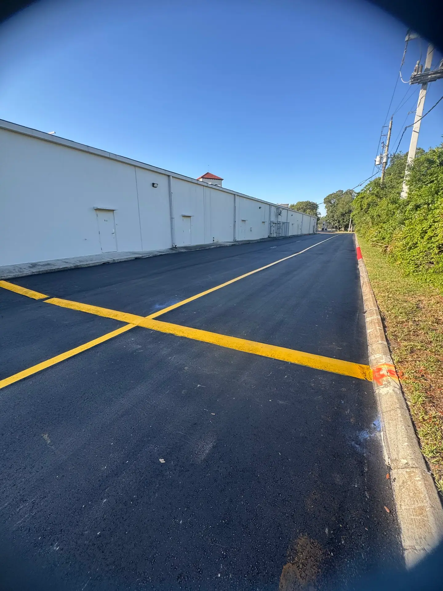 Mill and pave in St Augustine FL, worked around the heat